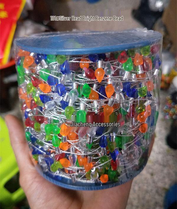 Multiple Holiday Decoration String Lights - Electroplated 5MM Bead, Not Powered