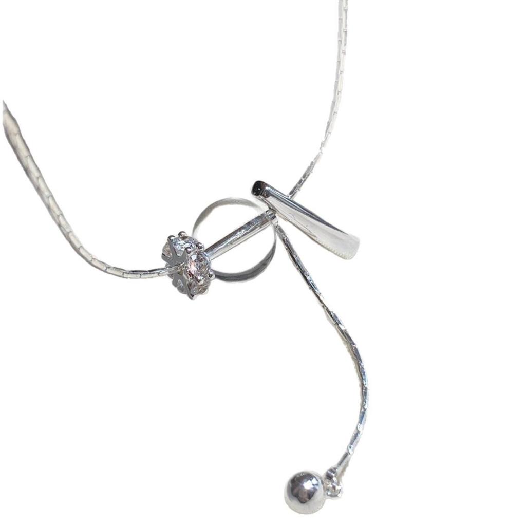 Korean Style Crystal Zirconia Clavicle Necklace: Elegant, Gentle, and Versatile Design