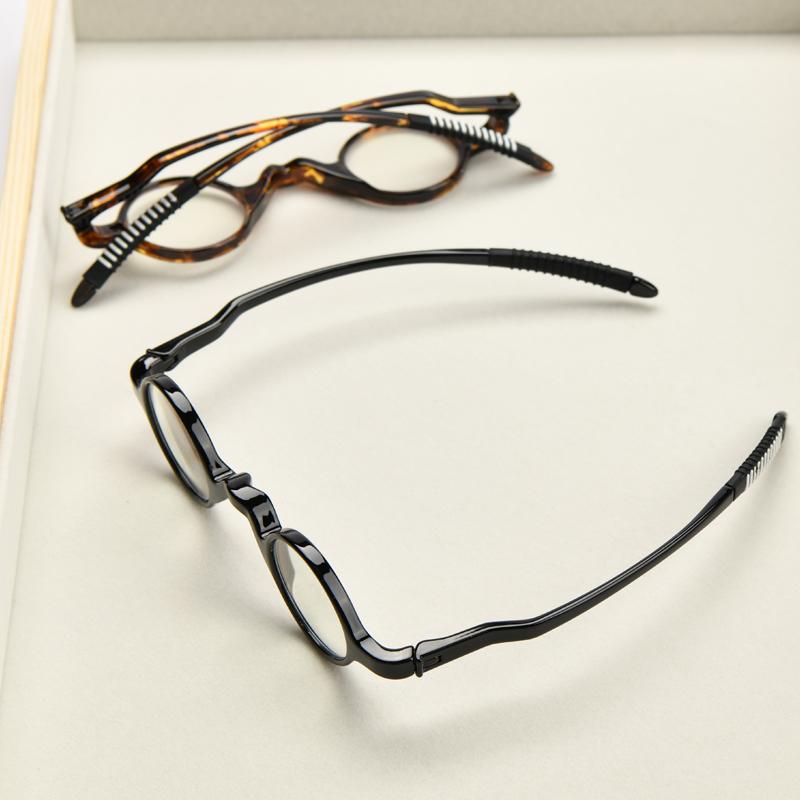 2 Stück Anzug Retro Blaulichtfilter Lesebrille Herren Damen Stilvolle Fernsicht Brillen Alterssicht Brillen