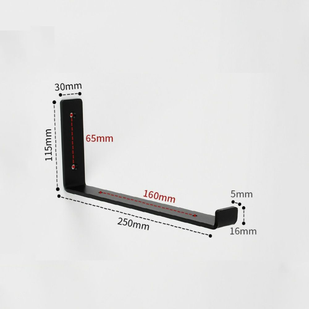 

Полка на стене Кронштейн для поддержки полки 200/250/300 мм Сверхмощная поддержка для настенной полки Настенное строительство 250mm-Style A