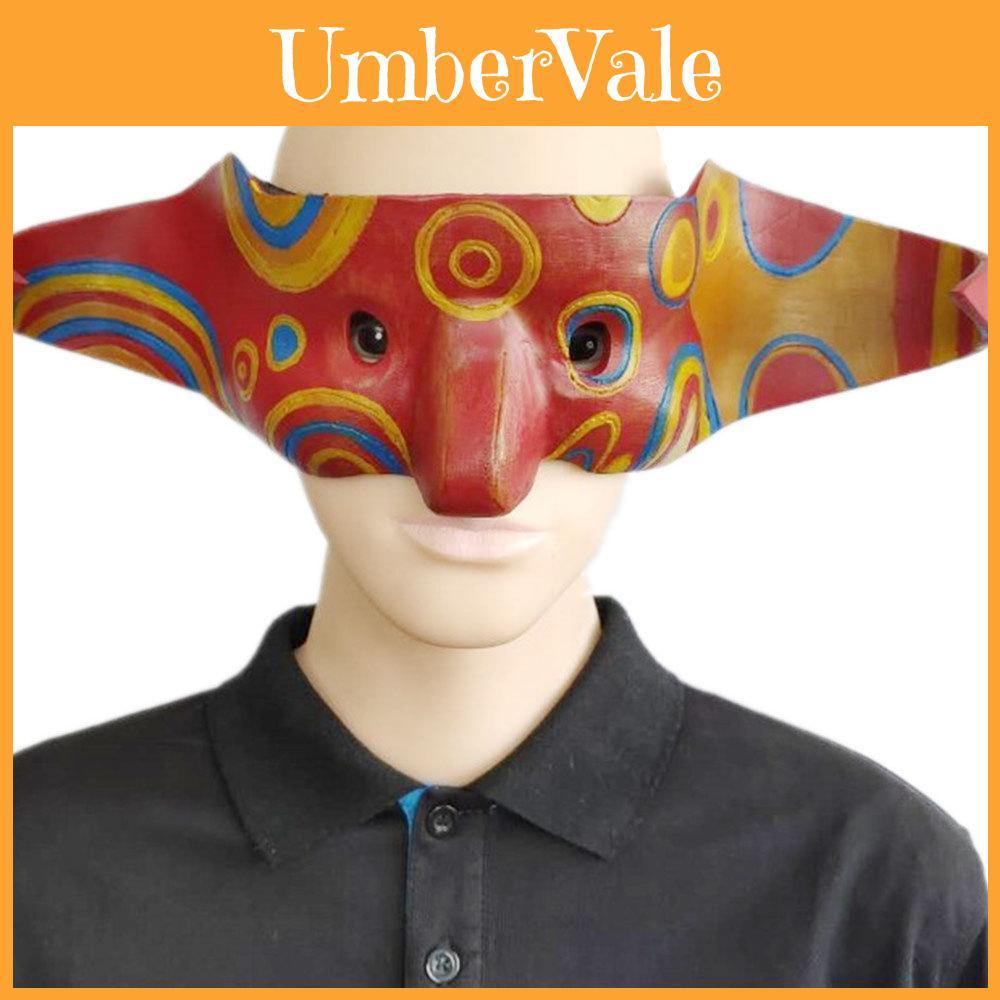 Unique Resin Wu Yanzu Mask For Halloween Costume Parties Perfect For Role Play