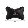 Car Seat Headrest Auto Logo Neck Pillow Car Accessories For Porsche Boxster Cayenne Panamera Macan Cayman 911 918 996 917 991