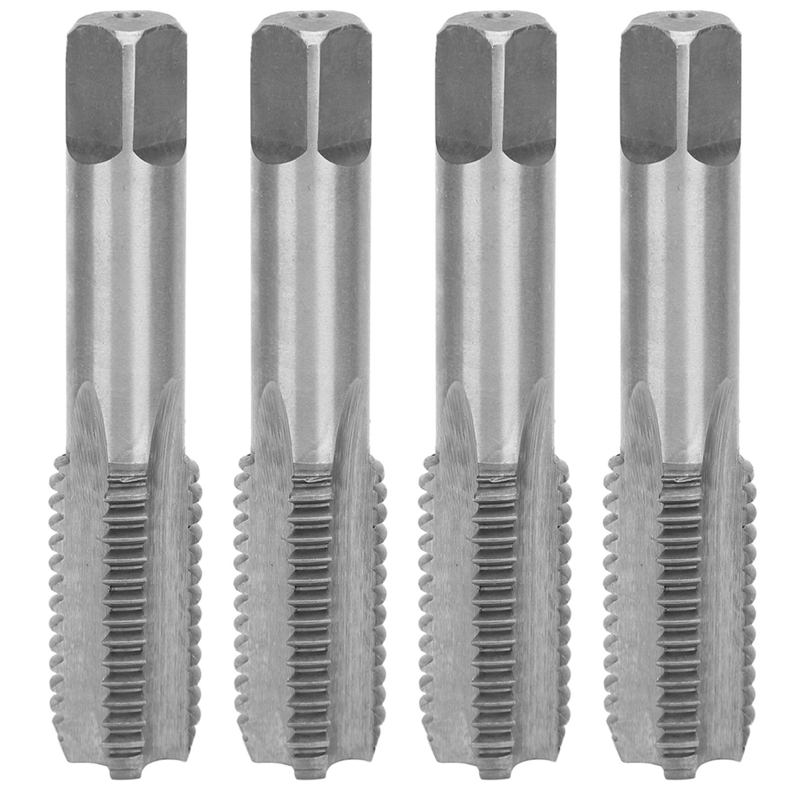 

4Pcs Metric Hand Tap Straight Groove M18 Alloy Tool Steel Tapping Processing Tools