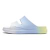 Li Ning Soft Clap Confortable Résistant à l'usure Semelle épaisse Augmentant la hauteur Sandales à enfiler Antidérapantes Chaussures Unisexe Blanc Bleu AGAU005-6