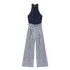 Araltay New Arrival Fashion Style Women's Fashion All-Match Minimalist Linen Blended Long Jumpsuit 8445667