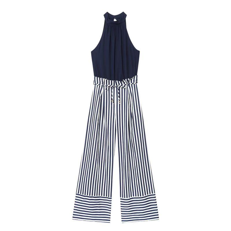 Araltay New Arrival Fashion Style Women's Fashion All-Match Minimalist Linen Blended Long Jumpsuit 8445667
