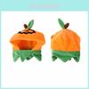 Adorable Cotton Pumpkin Hat For Dogs And Cats Perfect For Halloween Festivities And Parties