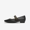 TATA Afternoon Manor Vintage Red Mary Jane Women's Flat Shallow Lambskin Shoes