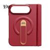 Full Body Coverage Protective Case Faux Leather Phone for iPhoneDuo, Cover with Hinge Protection, Strong Magnetic Attachment Folding Built-in