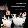 ZISIZ Acrylic Ice Bucket