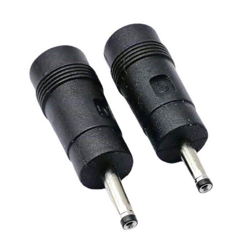 Portable DC5521 Female To DC3.0x1.1mm Male Converter Adapter Power Conversion Head for Various Laptops Brands