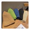 Fashion Beach Korean Straw Hat Women Visor Bucket Hat Fisherman Hat Hand Weaving Panama Girl Fishing Chapeau Sun Hats for Women