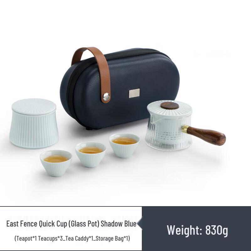 Nanshan Portable Ceramic Kung Fu Tea Set