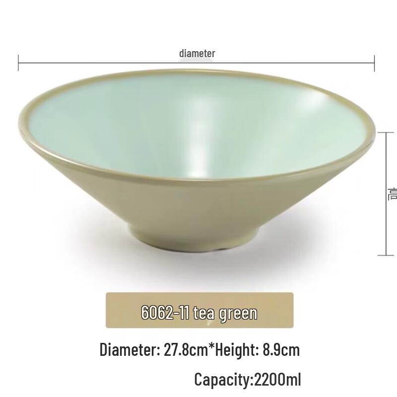 Commercial Melamine Douli Noodle Bowl