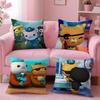 Little Column Under the Sea Cushion Cover 2-in-1 Reversible Plush Pillow Cover | Car/Sofa/Bed | Perfect Gift