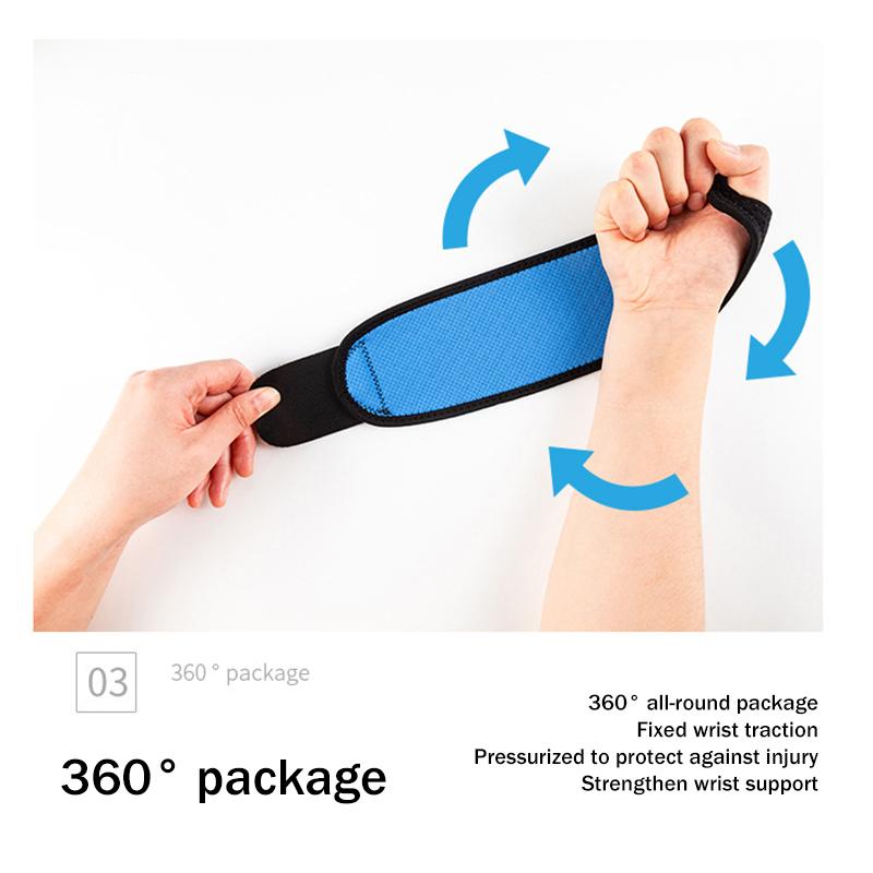 2Pcs Adjustable Wristband Carpal Tunnel Brace Wrist Support Sport Tendinitis Pain Relief For Arthritis Wrist Bandage Wrap