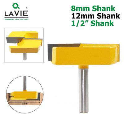 1/2" Shank Yellow Router Bit: 8 Pattern, Large Diameter, 12.7mm, High-Efficiency Woodworking and Fine Carving