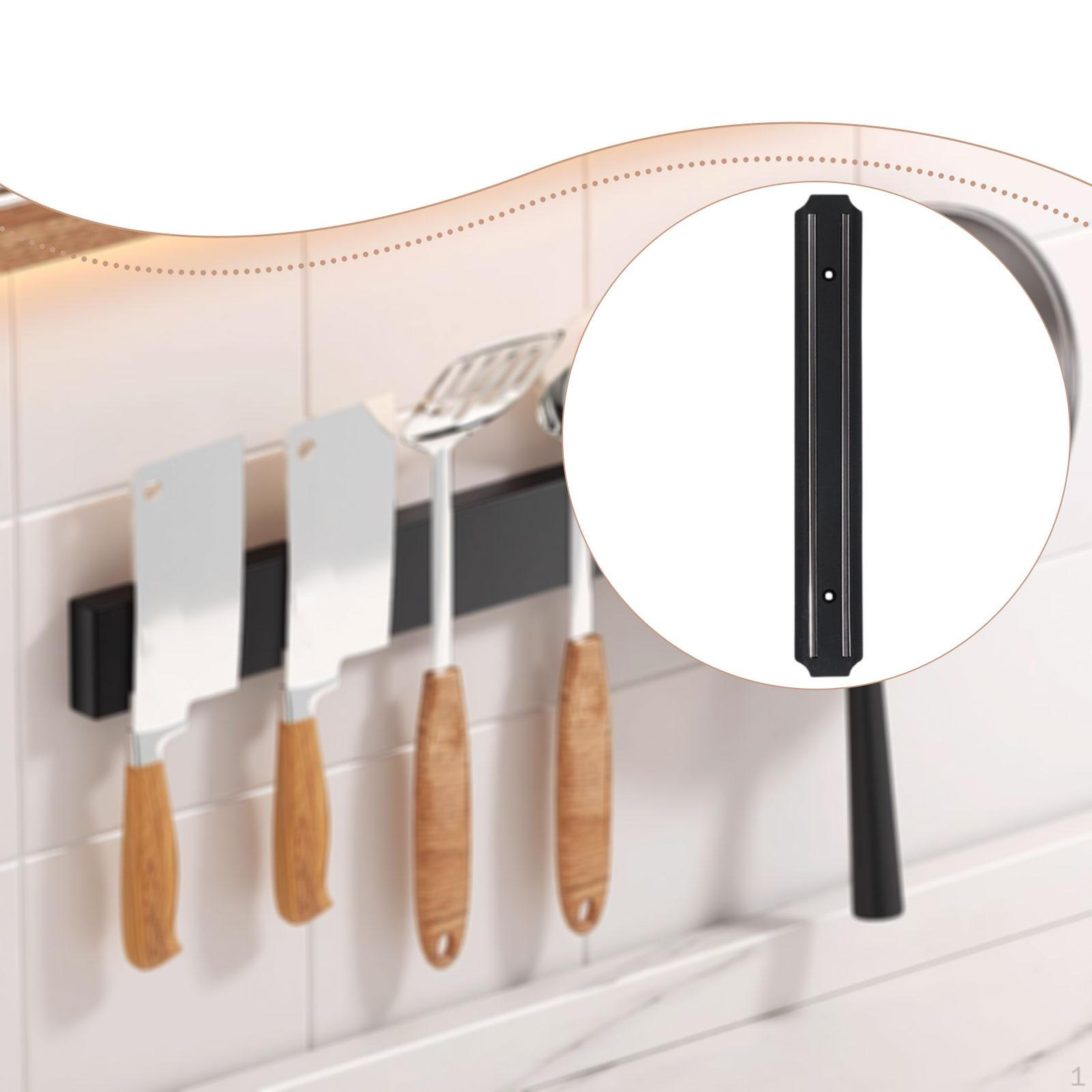 

Держатель для ножей Кухонный аксессуар Органайзер для многофункциональных инструментов Полоска 38cmx4.8cmx1.4cm