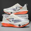 Summer male and female students physical examination racing shoes single net breathable marathon carbon board sports shoes men's shoes