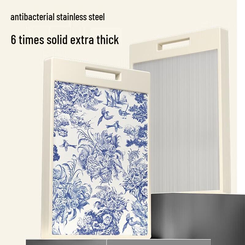 Разделочная доска Velosan Cobblestone из антибактериальной нержавеющей стали