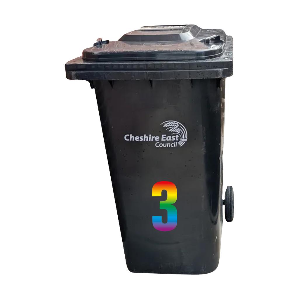 Číslo duhového koše Rowan 3 (Balení 2)