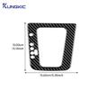 Real Soft Carbon Fiber Sticker For Seat Ibiza 6j 2009 2010 2011 2012 2013 2014 LHD Car Gear Shift Panel Trim Accessories