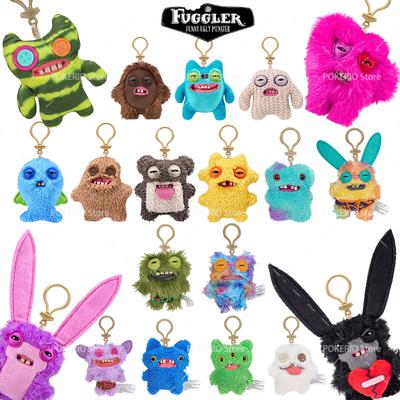 New Original Fuggler Ugly Teeth Monsters Plush Toys Fugglers Wide Eyed Weirdo Annoyed Alien Rabbit Peluche Dolls Pendants