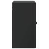 Wall Mounted Cabinet Black 59 x 31 x 60 cm Particleboard