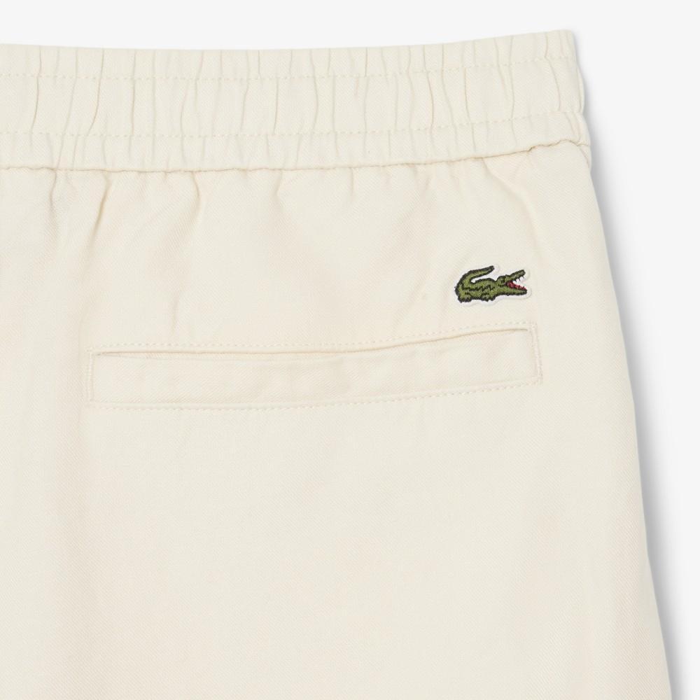 Lacoste Men's Linen Blend Banded Shorts GH2628-56G056