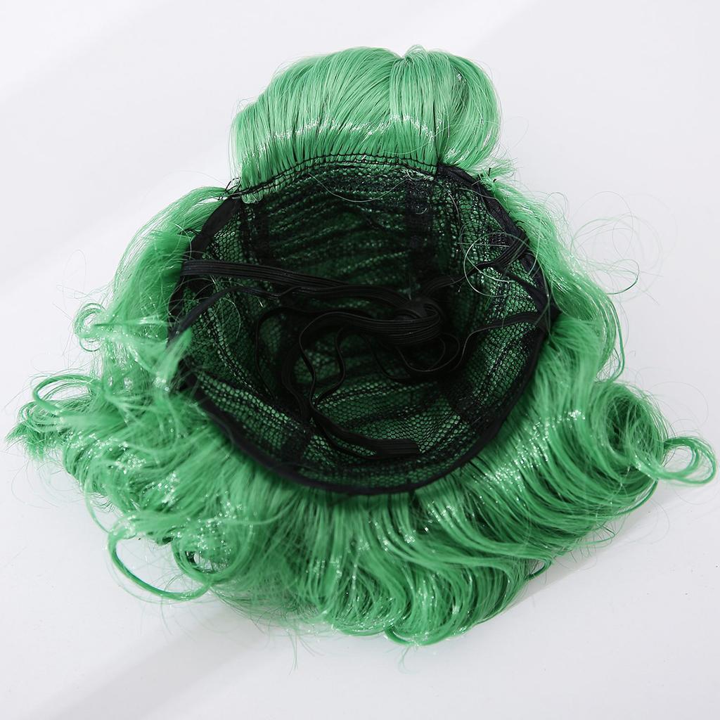 Natural Wig Funny Pet Dog Hair Headwear Curly Hair