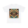 Unisex T-Shirt für Erwachsene Südwestlicher Navajo-Druck Amerikanische Ureinwohner Aztec Bunt