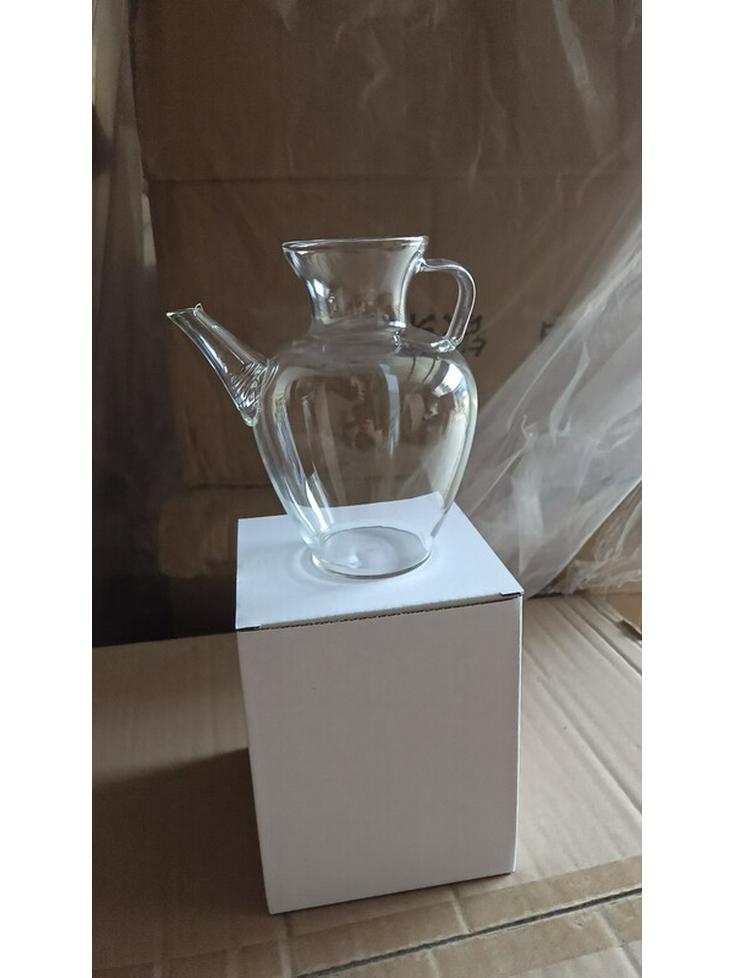 Chaxun Transparent Borosilicate Glass Teapot 600ml