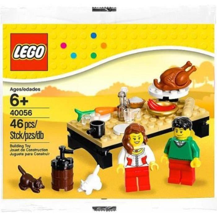 Polybag - LEGO - 40056 - 2 Mini Figures - 46 Pieces - Exclusive Thanksgiving