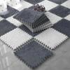 10Pcs Plush Baby Play Mat 30x30cm Soft Puzzle Crawling Pad Interlocking Floor Rug Carpet Mat for Children's Room Nursery Bedroom