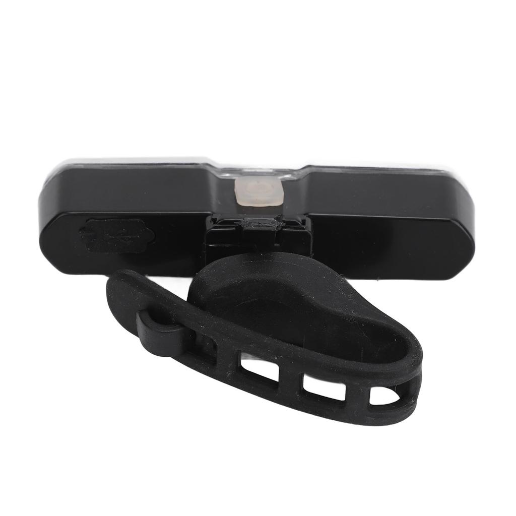 Światło tylne roweru LED ładowane przez USB, ostrzegawcze, zwiększające bezpieczeństwo, tylne światło rowerowe z paskiem mocującym do jazdy nocnej