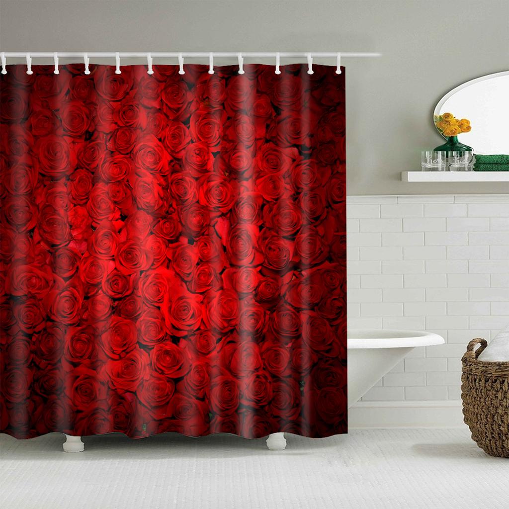 VIKAMA Nordic Inspired Instagram Style Starry Sky Pattern Shower Curtain Waterproof And Mould Resistant Bathroom Decorative Curt