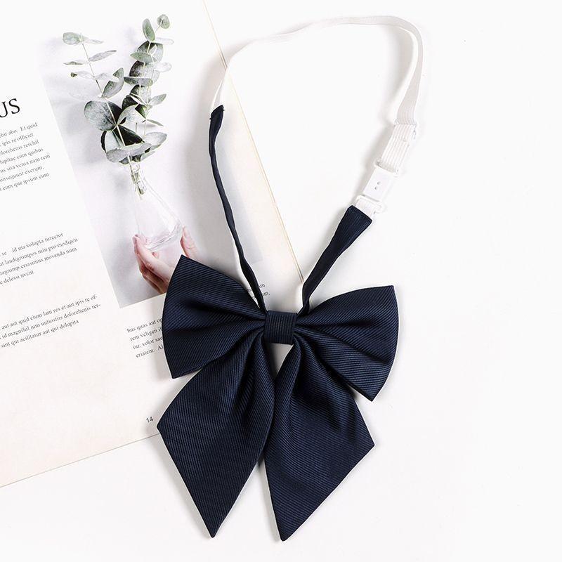 Kids Tie With Striped Badge Pattern For School Uniforms And Casual Wear