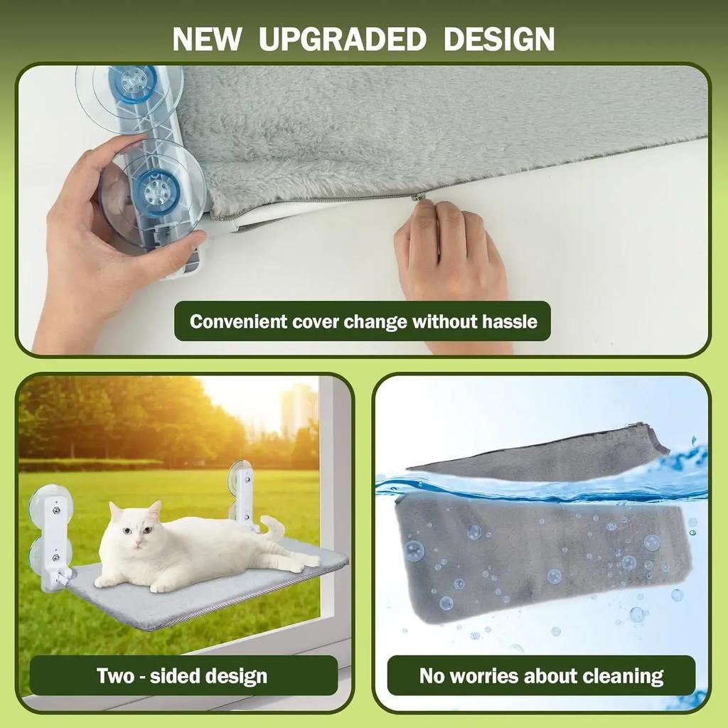 Katze Hängematte Fenster Katze Sonne Hängen Bett Balkon Sommer Saugnapf Glas Haustier Bett Liefert