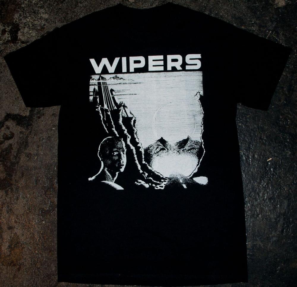 Alien Boy Wipers Band Black T-shirt Cotton Full Size Unisex M