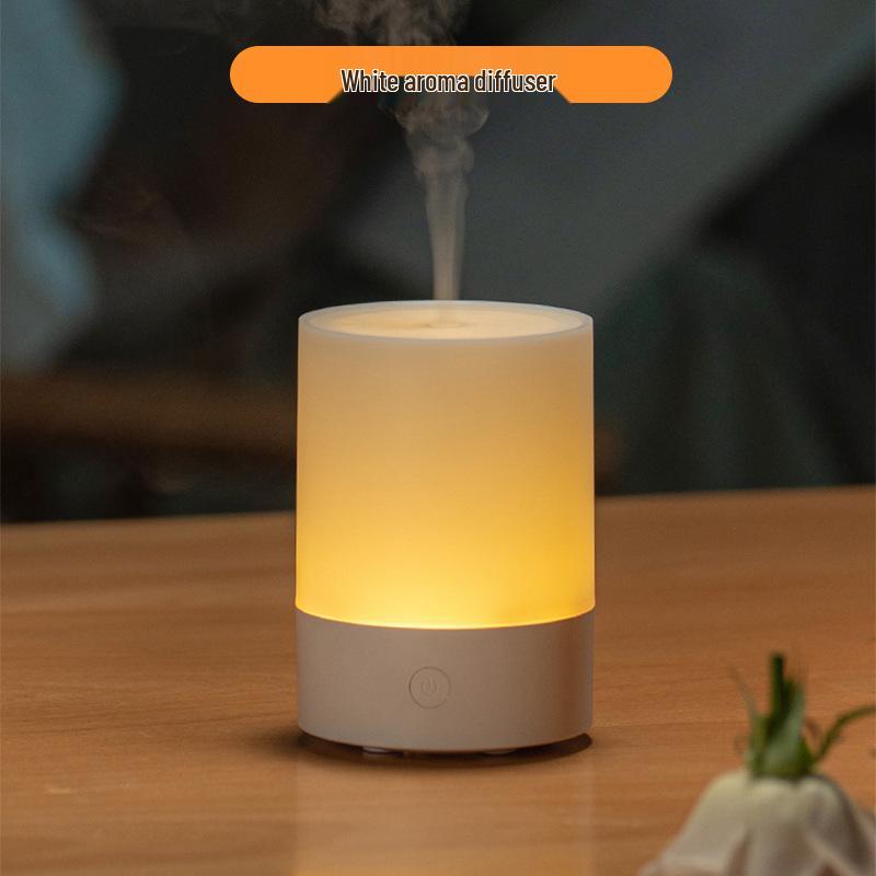 

Warm Sun Essential Oil Ultrasonic Diffuser & Humidifier - Compact for Bedroom, Car, or Home