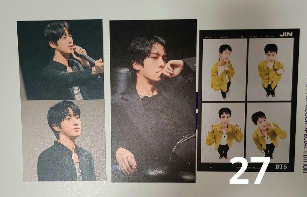 [USED] For confirmation SALE BTS Photo Ticket Cards Korean manufacturer