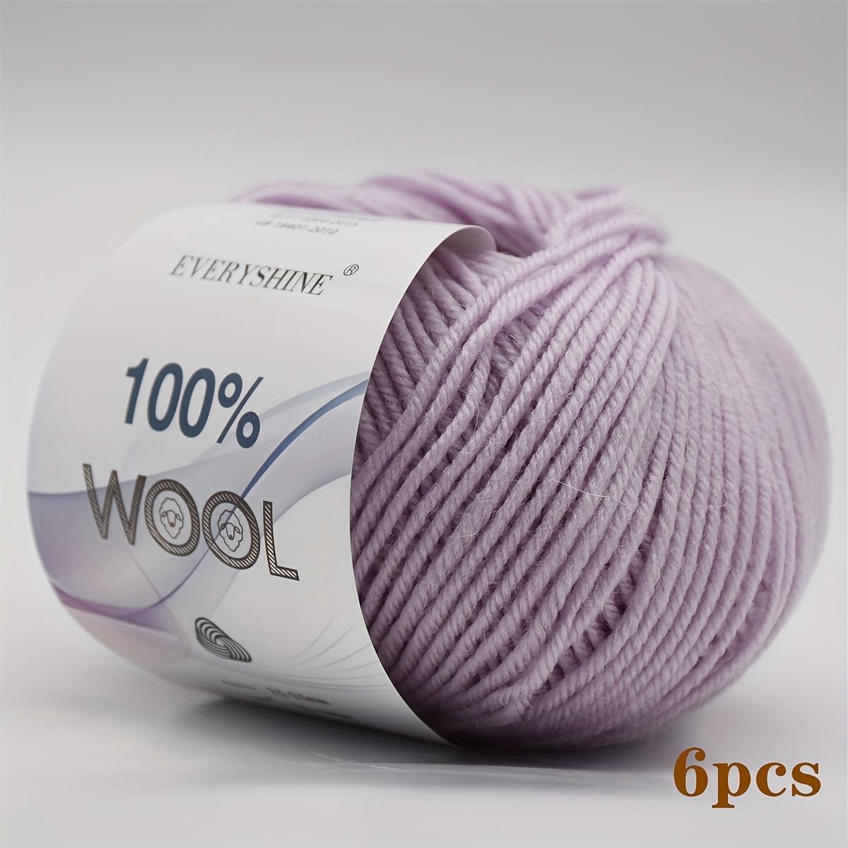 

6 шт. 300 г Мериносовая шерсть Толстая пряжа Очень толстая пряжа для вязания крючком Многоцветные шерстяные клубки для перчаток Зимние аксессуары | Пряжа класса люкс в стиле рафии