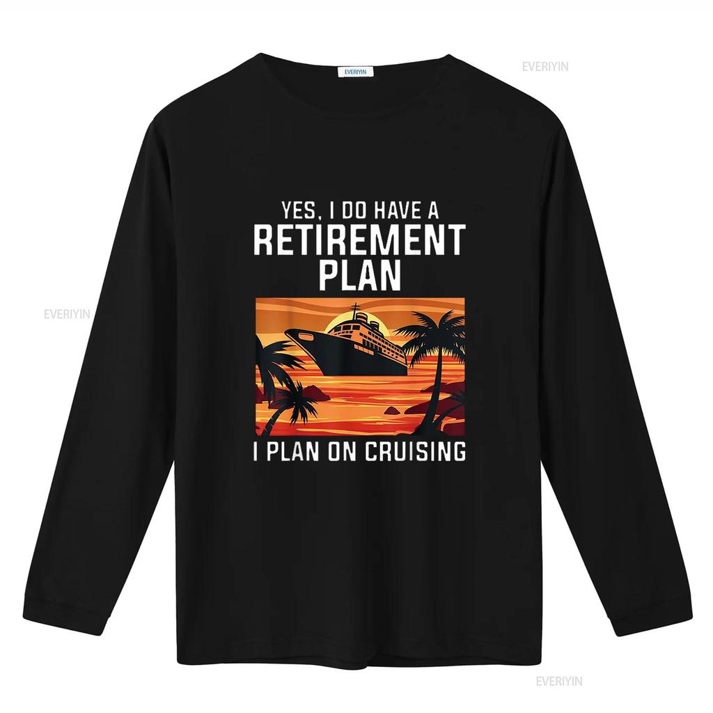 Funny Cruising For Retirement Cruise Ship Vacation T Shirt Black X Large Vintage Washed Comfortable Unisex