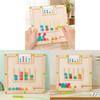 Wooden Shape Color Match Board For Kids Educational Toy For Toddlers