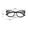Women Eyeglasses Optical Spectacle Blue Light Blocking Glasses Brand Designer Cat Eye Transparent Ladies Fashion Eyewear