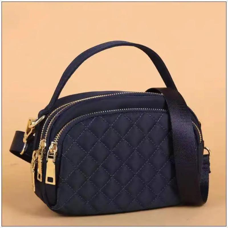 Bestickte Faden Damen Kleine Handtasche Umhängetasche, Schicke Oxford Messenger Bag Stilvolle Quadratische Tote Tasche, Geeignet für den Täglichen Gebrauch