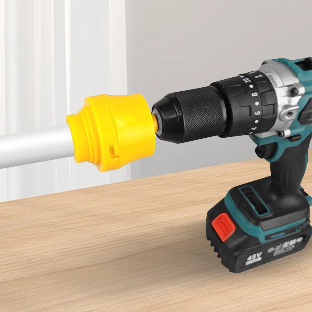 1/2Set Water Pipe Thread Plate Set 1/2" 3/4" PVC Thread Maker Tool with 3 Dies Plastic Pipe Tap Die Set for Electric Drill