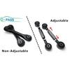 Adjustable Rear Toe Control arm For Ford Focus C-MAX ESCAPE KUGA Mazda 3 5 Axela Premacy Biante S40 C30 C70 V40 1105524 1 Piece