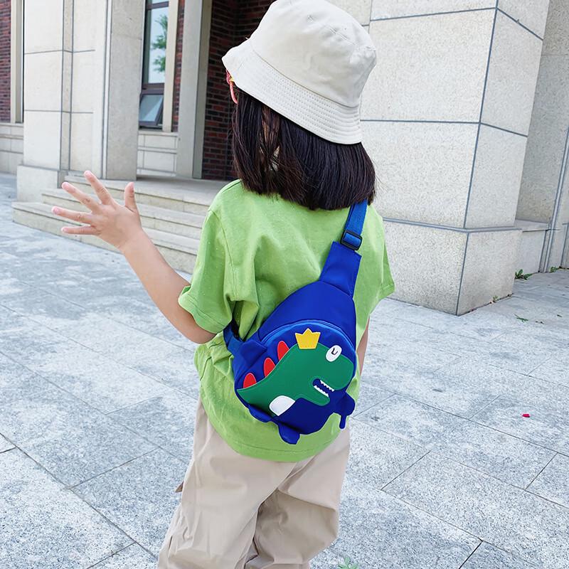 Kids Cartoon Dinosaur Crossbody Chest Bag