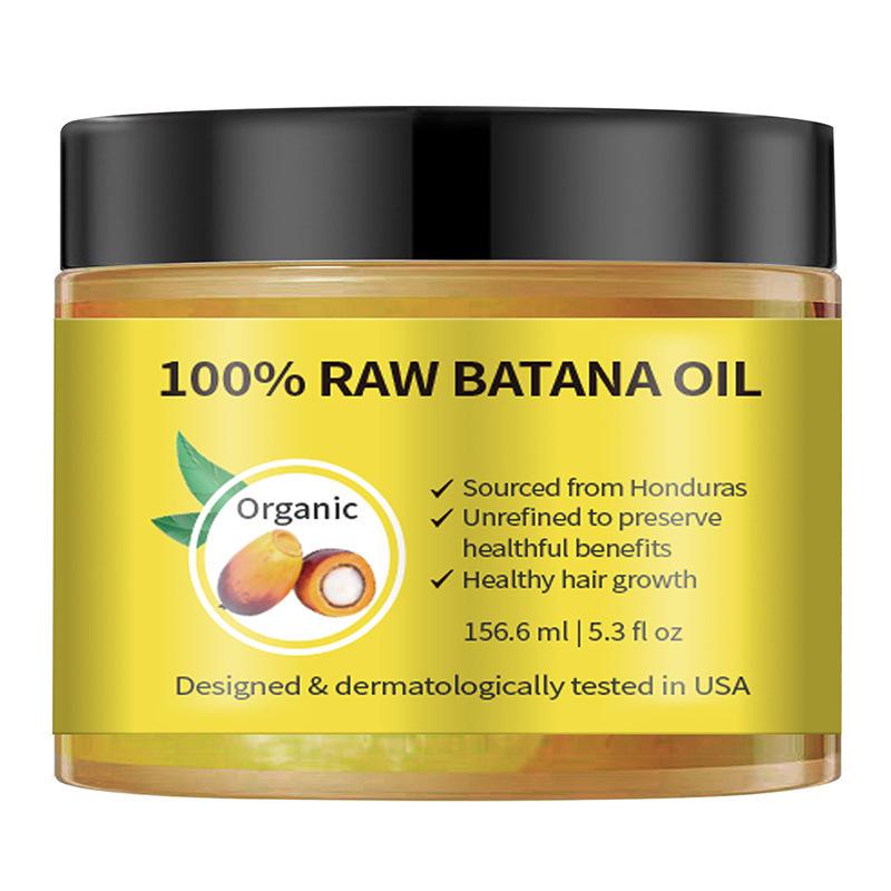 Maschera per Capelli all'Olio di Batana Riparazione Controllo Crespo Idratazione Profonda Balsamo Olio Naturale per Capelli Secchi e Danneggiati